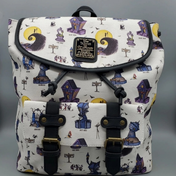 LOUNGEFLY NBC Halloween Town Backpack main image 9